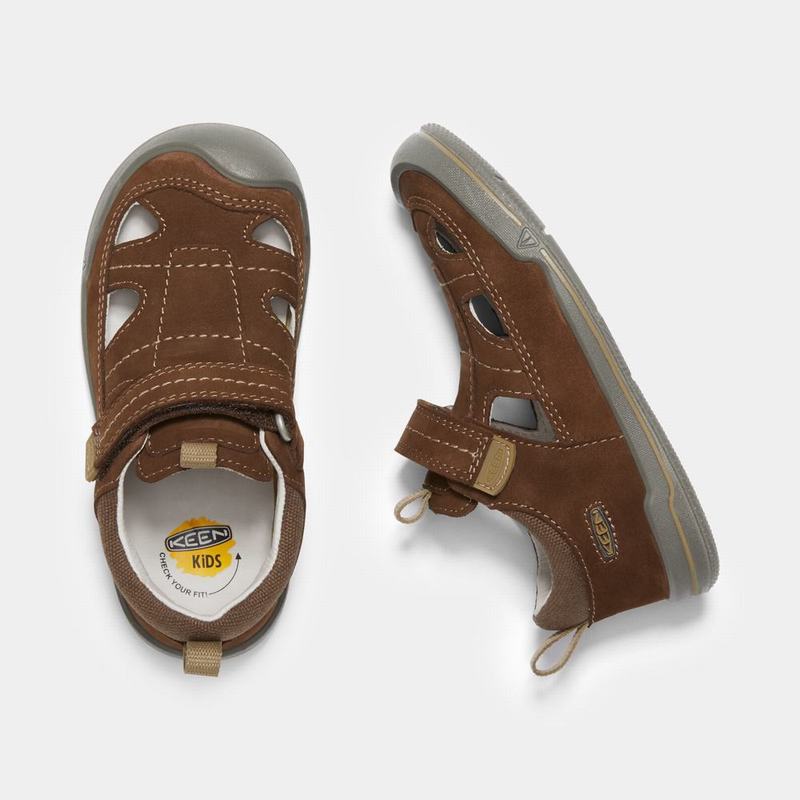 Keen Sprout Fisherman Kids Sandals Brown Online Sale (1825-XAKVO)